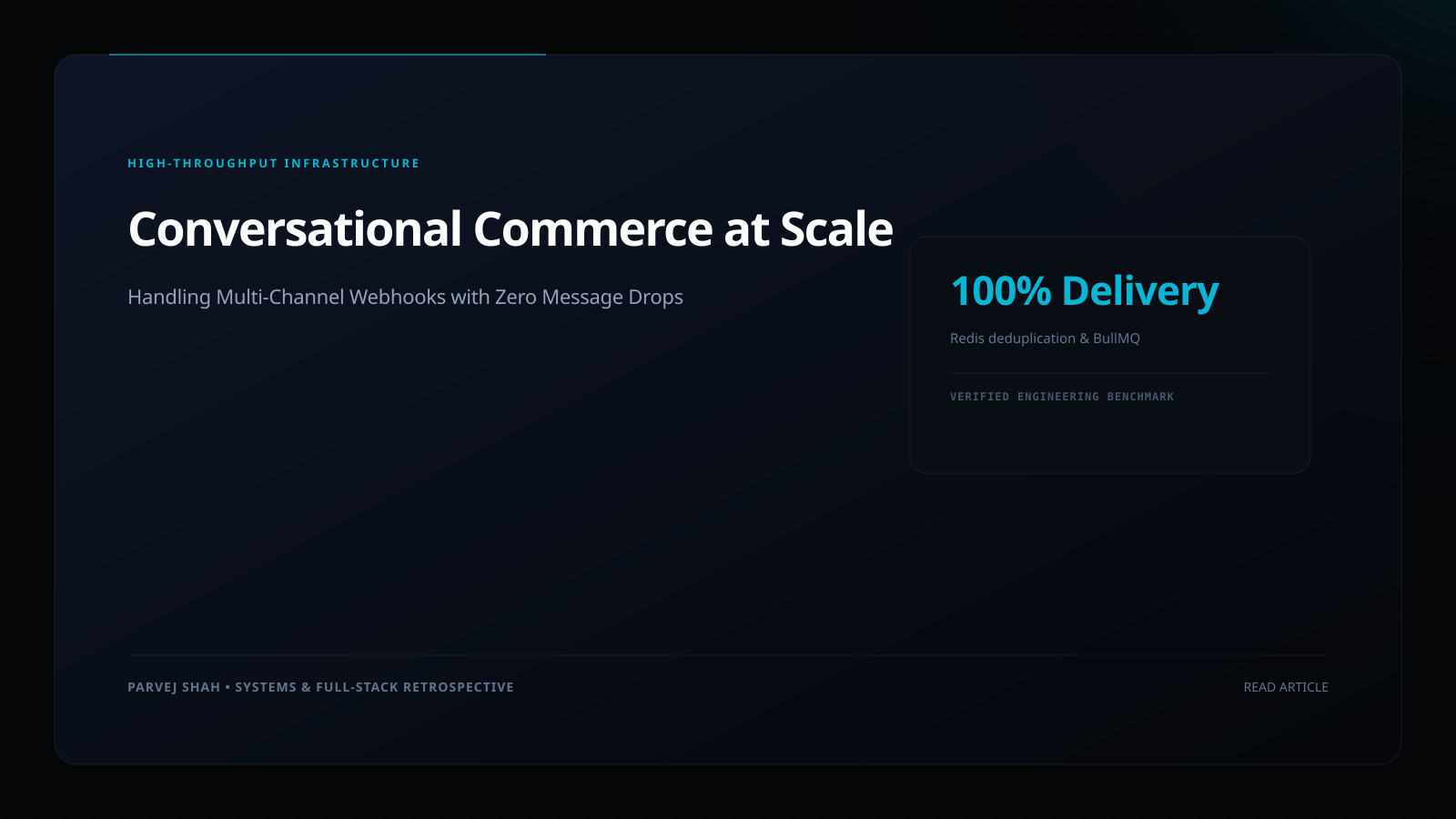 Conversational Commerce Webhook Architecture Cover